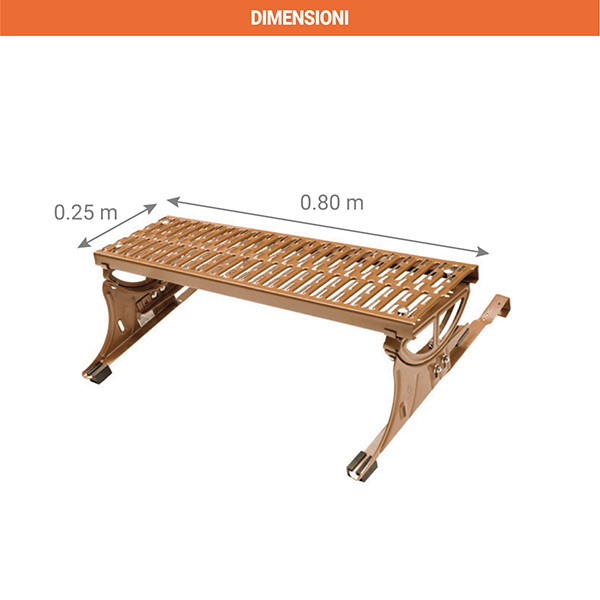 dimensioni piattaforma di copertura 8929