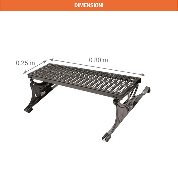 dimensioni piattaforma di copertura 8930
