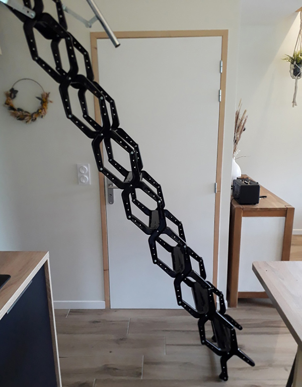 4 Piedini Antiscivolo Per Scale - Gomma Protettiva Per Pavimenti