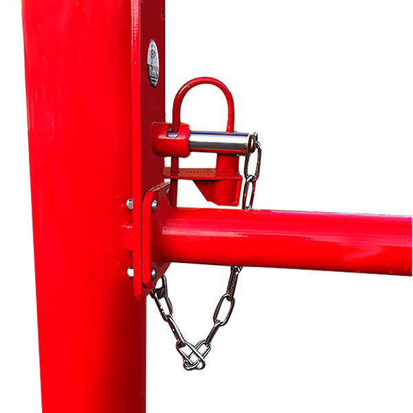 SAFBY Set 10 Lucchetti Di Sicurezza Lockout Tagout Con Chiavi Diverse E Numerate - Rosso, Per Blocco Energie