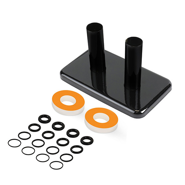 kit mascheramento scaldasalviette nero gloss
