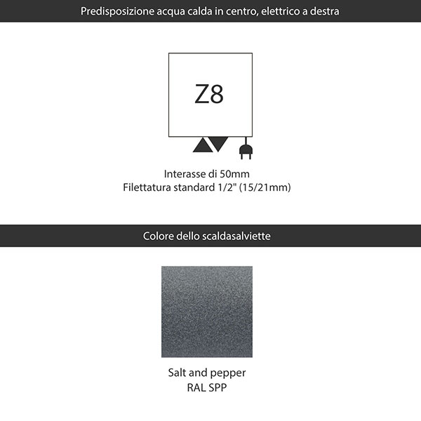 predisposizione z8 salt and pepper