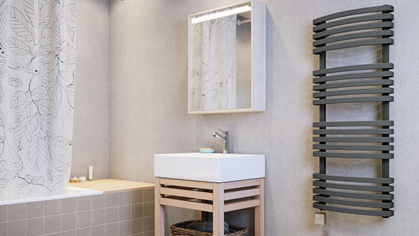 scaldasalviette design sdb modern kioto mst