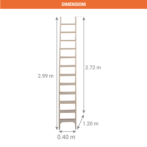dimensioni scala soppalco 18000