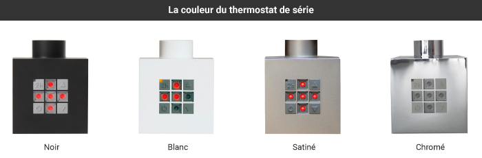couleurs thermostats