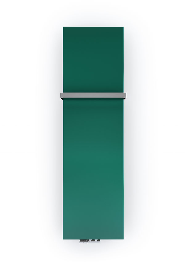 radiateur design couleur vert metal case slim