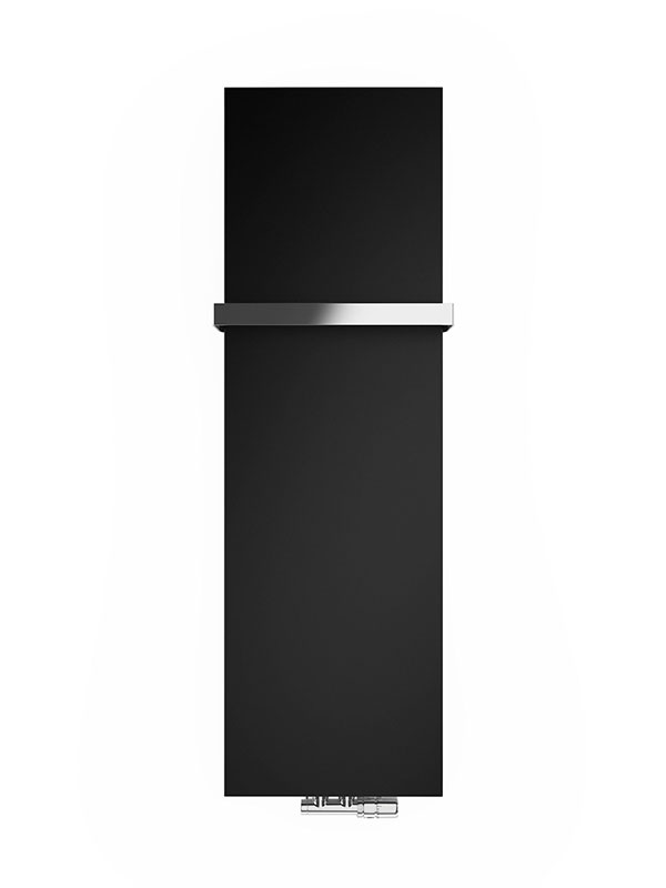 radiateur design noir metal eau case slim