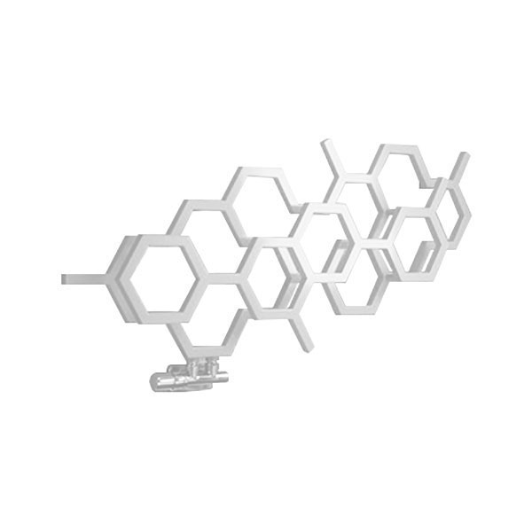 seche serviette hex horizontal blanc raccordement droit seche serviette hex horizontal blanc raccordement droit