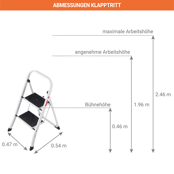 abmessungen klapptritt 4392