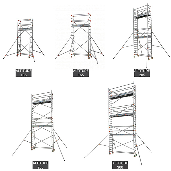 gamma trabattello mobile alluminio 503