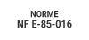 norme NF E85-016 de l'échelle crinoline
